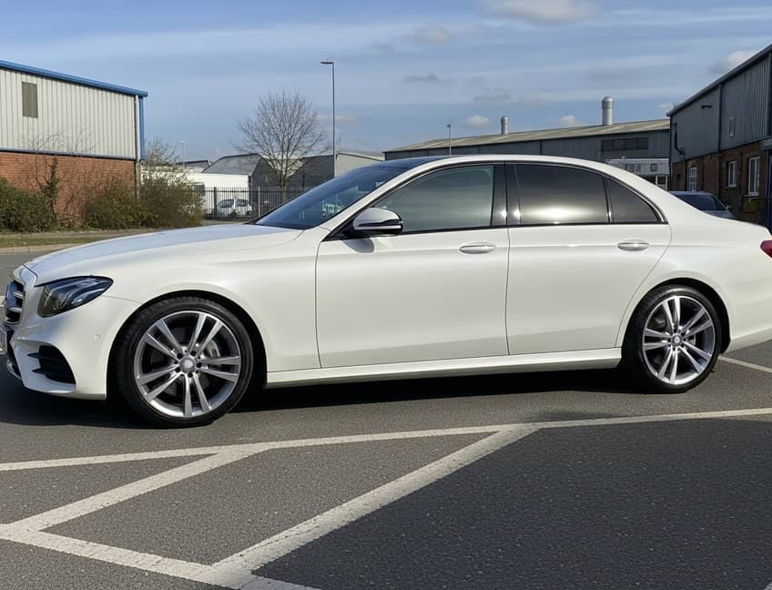 Professional vehicle representing quality